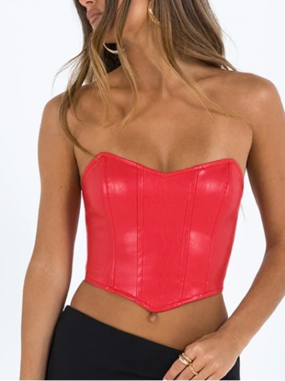 Princess Polly Red Devil Corset Jessica Pu
Bustier Red NWT
